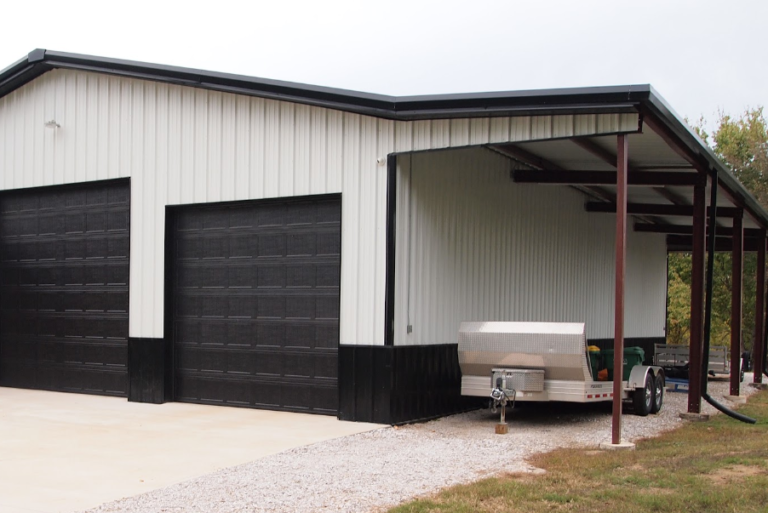 Metal Roof Gable Extension & Lean-To's | Simpson Steel